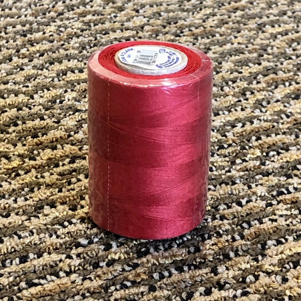 Vintage Coats & Clark Quilting Thread New Sealed Red
